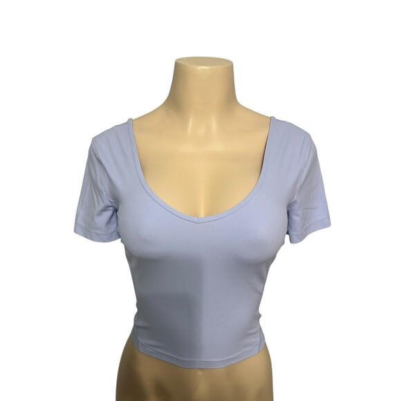 Lululemon Women's Align Short Sleeve T-Shirt Size 4 Black - Picture 6 of 11